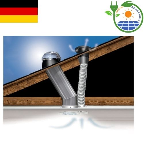 Integrated Ventilation Solar Tubes